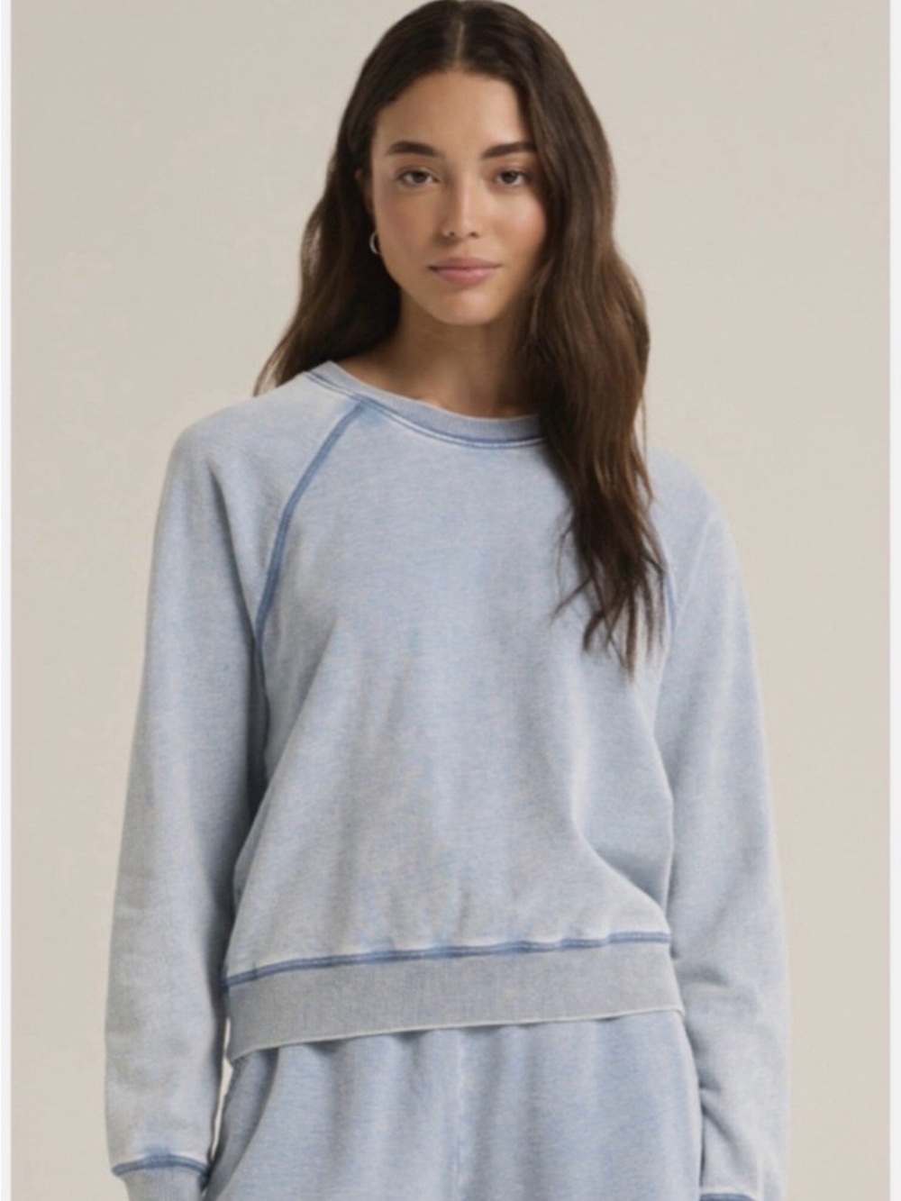 Z Supply Saldana Knit Denim Top